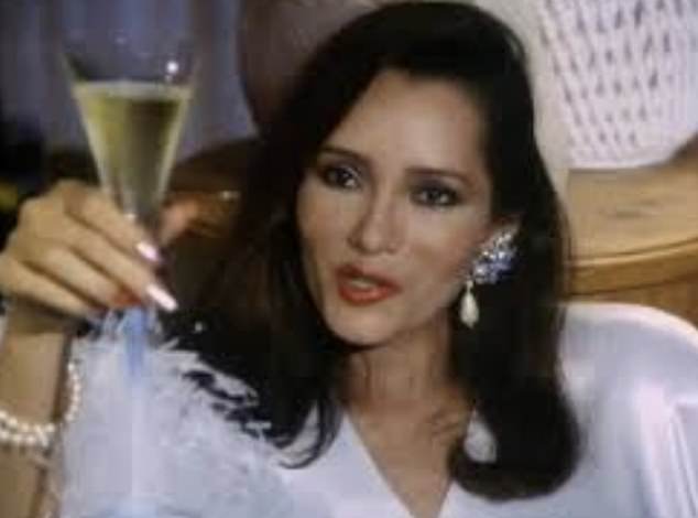 Barbara played Angelica Nero on Dallas