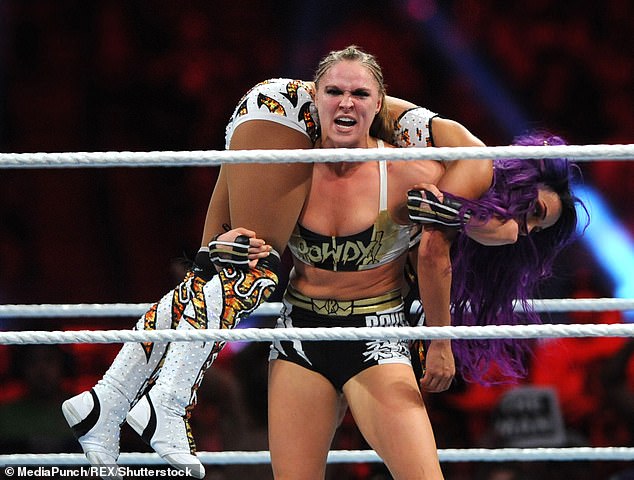 The 38-year-old former fighter enjoyed successful stints in UFC and the WWE