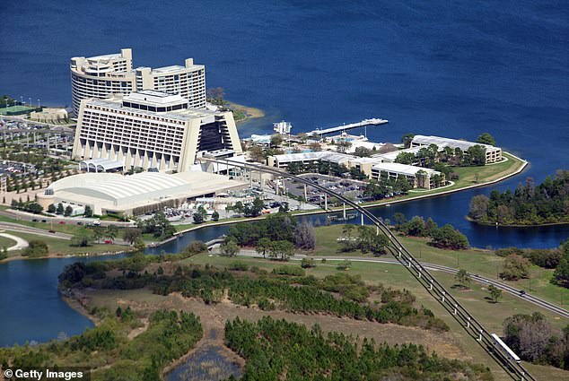 Both Cohn and Equitz died at the hotel in Florida, which has a monorail linking it to the park