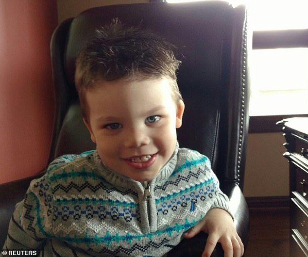 Lane Graves, two, was fatally attacked by an alligator at the Seven Seas Lagoon