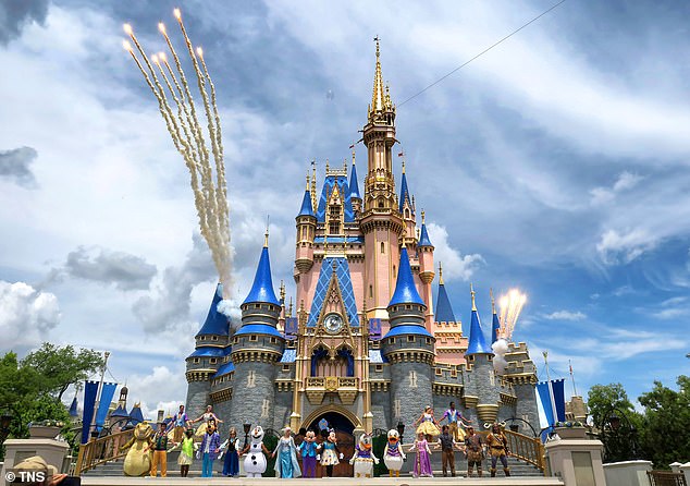 In August 2009, a performer's fall during a performance at Magic Kingdom (pictured) was fatal