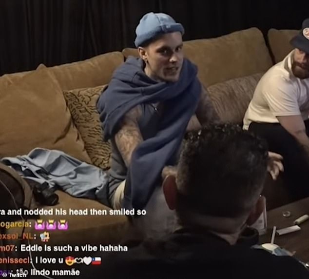 'But like, I needed to just...,' Justin said as his voice trailed off, and a friend chimed in to add, 'Be in there too,' - to which the singer agreed