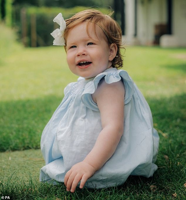 Prior to the Christmas card, Lilibet had last been seen in this portrait taken in the garden of Frogmore Cottage to mark her first birthday in June 2022