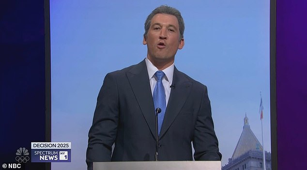 The opening sketch was filled with jokes about Cuomo's sexual advances