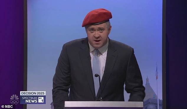 Shane Gillis earned praise for his portrayal as Republican candidate Curtis Sliwa