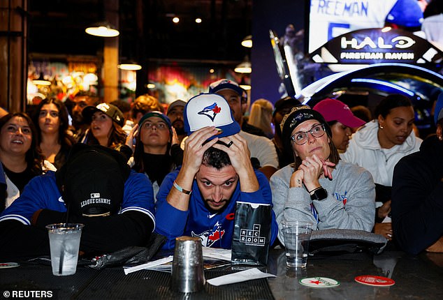 Toronto supporters watched their team narrowly miss out on a first championship since 1993