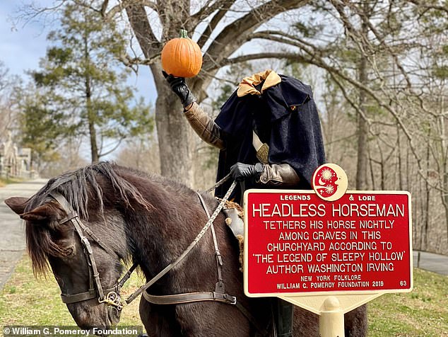 Irving's short story, The Legend of Sleepy Hollow, is an American literary classic about a specter called the Headless Horseman which the town leans into to promote tourism