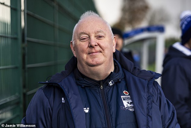 Andy Burns has been a driving force for West Park United since becoming secretary and president in 2010