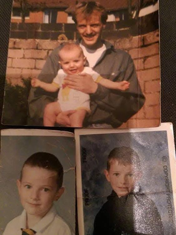 Allan as a young child. Pic: Family handout