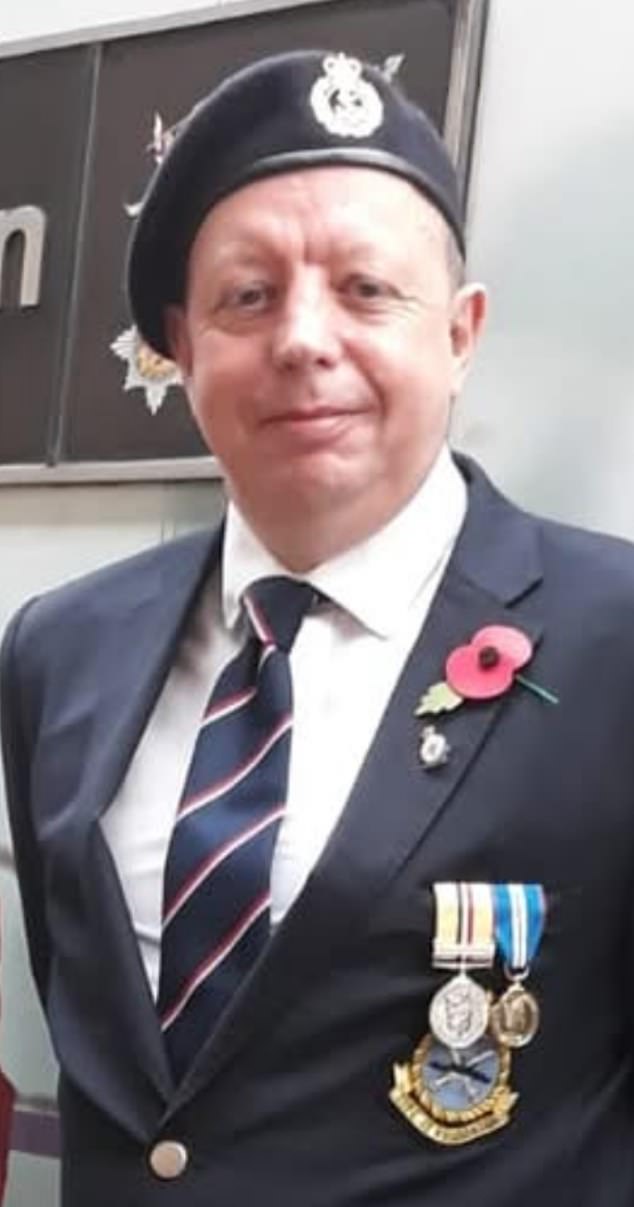 Hero driver Andrew Johnson (pictured) rapidly diverted the London-bound train to Huntingdon station after being alerted to the mass stabbing, enabling emergency services to act fast