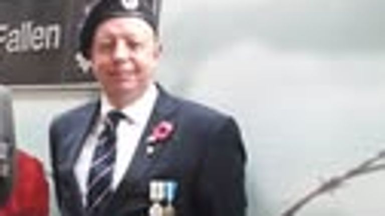 Train driver Andrew Johnson