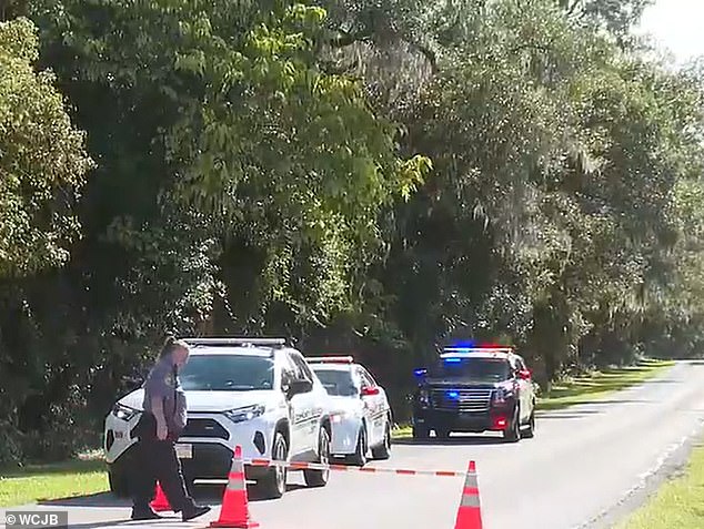 A black Nissan SUV hit the 18-year-old around 6.20am in Ocala on October 27