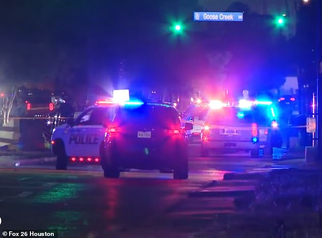 The collision occurred at the intersection of West Baker Road and Country Club Drive, when the officer's patrol unit slammed into the family's Honda Odyssey carrying five children