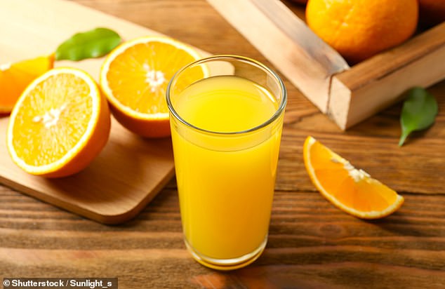 Fruit juices are high in sugar and acidity so dentists recommend drinking them through a straw