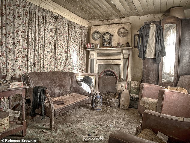 Another incident happened at Shane's Castle, which featured in season one of Game Of Thrones, where she saw the 'head and shoulders' of a ghostly figure peeping out at her