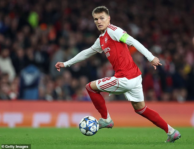 Arsenal star Martin Odegaard was among the players who fronted the Premier League's 'Boot Out Piracy' campaign in Thailand