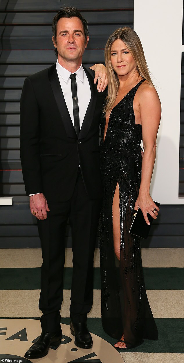 She then tied the knot with Justin Theroux. In February 2018, however, the couple announced that they were getting a divorce after less than three years of marriage