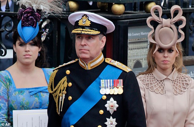 As Andrew is no longer a prince, but instead a commoner, Mr Hardman confirms that, 'yes, he probably will' have to bow to his own daughters, given they have retained their royal titles