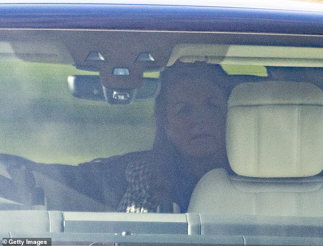 Sarah Ferguson (pictured in 2022) is 'blaming herself' and may quit the UK as she finally separates from her disgraced ex-husband Andrew Mountbatten Windsor