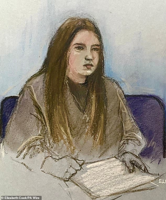 A sketch of Wandelt in the dock at Leicester Crown Court