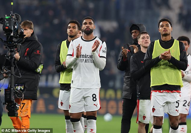 Scott takes Ruben Loftus-Cheek's place in the squad after his limited minutes for AC Milan