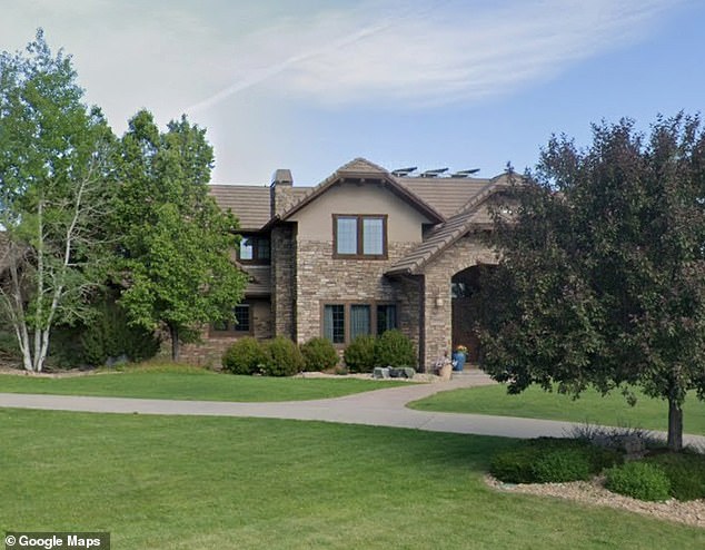 Biffle received a total compensation package valued at more than $8.5 million in 2023. Pictured his $8.5 million Colorado mansion