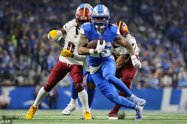 Trump will watch on from a box as the Washington Commanders take on the Detroit Lions