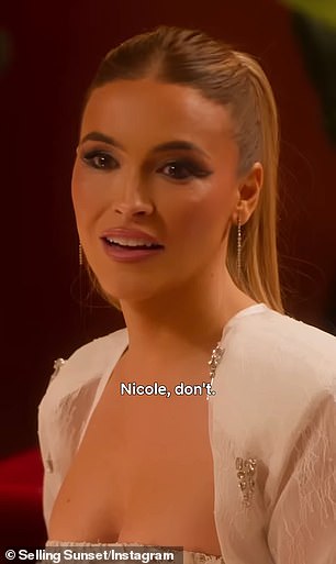 Stause was left devastated during the argument