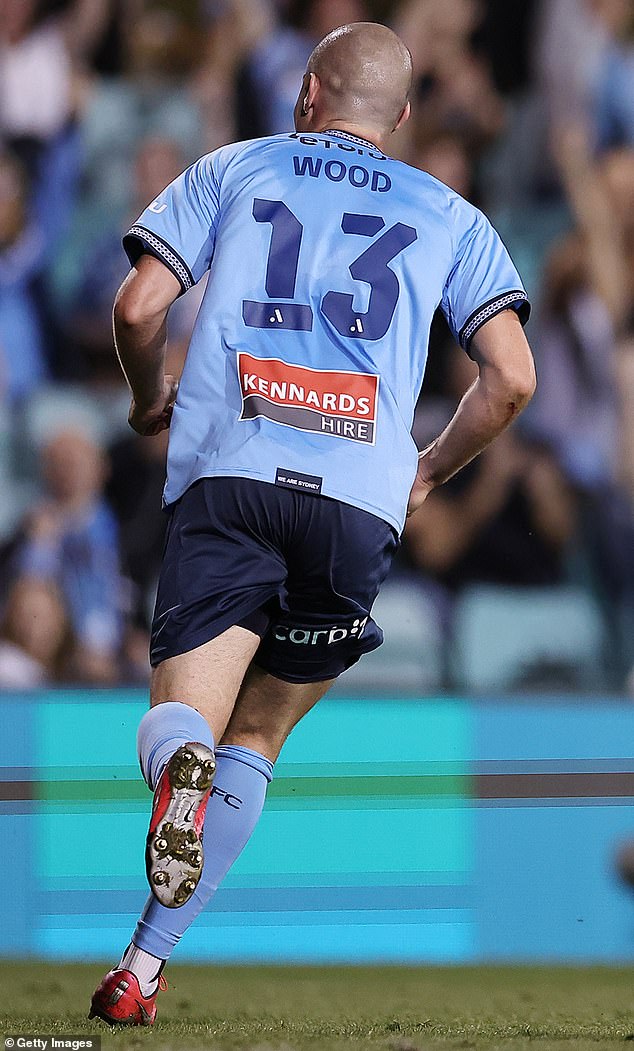 If Wood enters the fray on Sunday against Macarthur at Leichhardt Oval, the forward will chalk up 100 career games for the Sky Blues