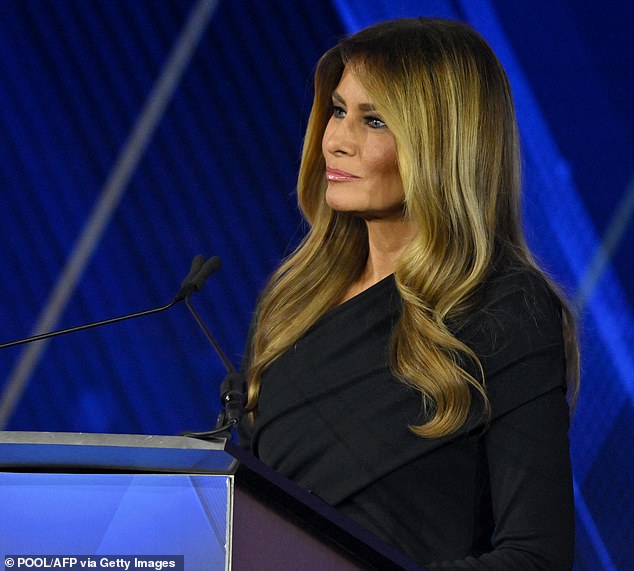 James observed that The First Lady's on-stage confidence came from three 'key' areas - the 'pace, timing, and control rituals'