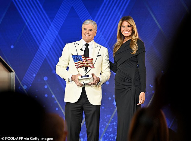 James also said that her handshake on stage with host Sean Hannity was one that showed a gesture of 'soft control'