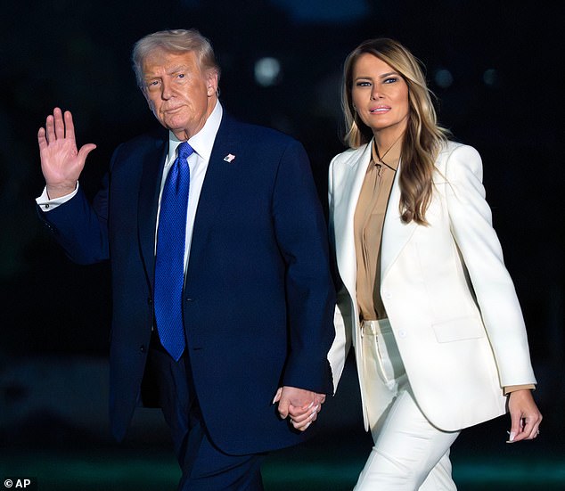 The body language expert explained that the way Melania communicates is quite different to that of her husband's