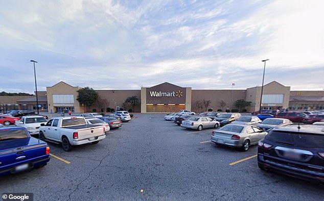 The alleged attack took place outside this Walmart on North Main Street in Summerville