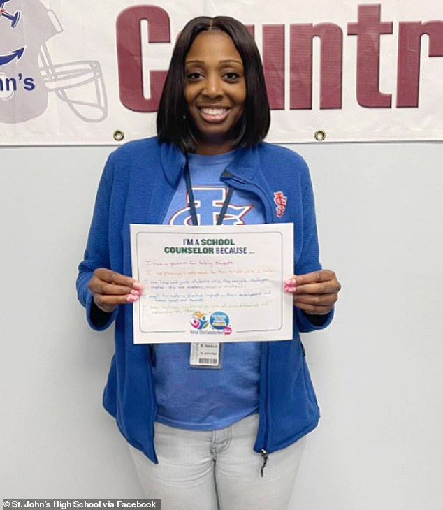 When Nelson was named Teacher of the Year, social media tributes poured in and praised her as 'simply amazing,' highlighting her kindness and dedication