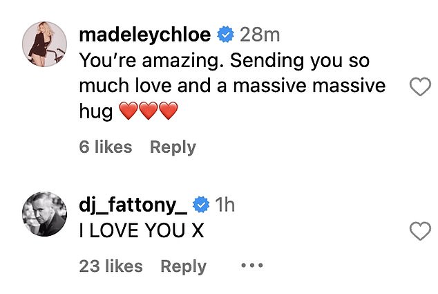 Following the announcement fans and famous friends rushed to the comments to the star the star their best wishes