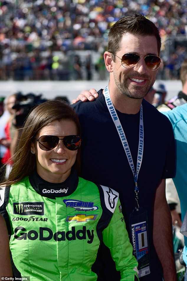 Rodgers and NASCAR driver Danica Patrick had a bitter breakup in 2020