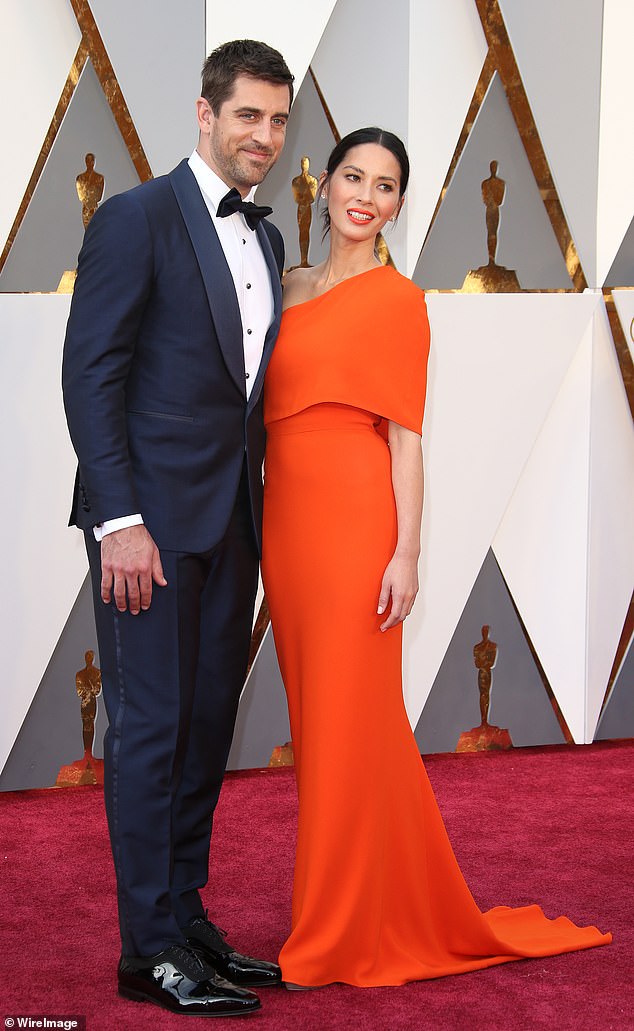 Rodgers and actress Olivia Munn dated from 2014 to 2017