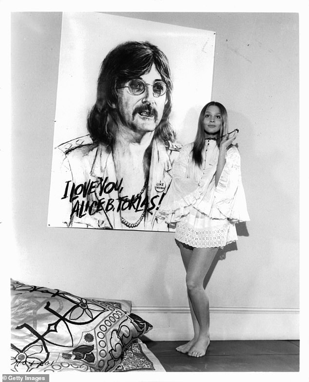 The beauty met Warhol at the premiere of her film I Love You, Alice B. Toklas!