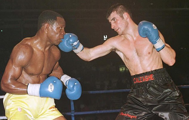 'I ached for a week afterwards,' says Calzaghe of his victory. 'Every muscle, every bone, my arms...I was completely spent.'