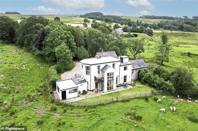 A spacious four bedroom home in a peaceful rural setting in Northumberland marketed by youngsRPS in Hexham for £500,000.