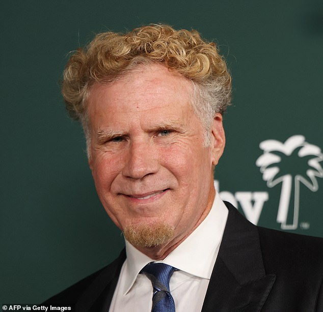 The Daddy's Home actor also debuted a goofy blonde hairdo that was so unusual it must have been for a new movie role