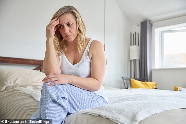 Menopause in US women starts around age 51 on average. The FDA now recommends HRT within 10 years or menopause onset or before age 60 (stock image)