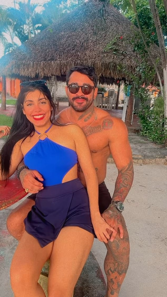 A photo of the couple in happier times in contrast to the domestic violence allegations.Samara Mello in a photo posted onto both their Instagram accounts