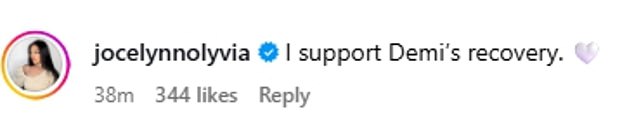 Fans came to Lovato's defense on social media after the comments were aired