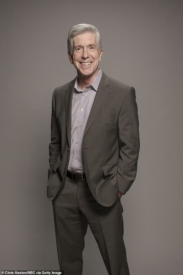 In 2023, Bergeron said on Cheryl Burke's podcast that he was fired in 2020 after criticizing DWTS for booking political guests, including the widely derided former Trump White House press secretary Sean Spicer in 2019; pictured in 2021