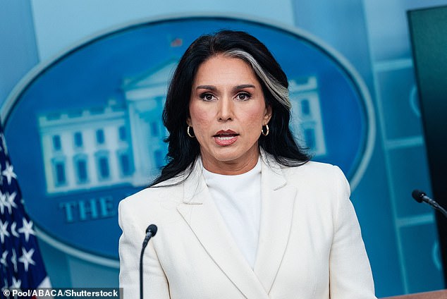 Director of National Intelligence Tulsi Gabbard (pictured) sent criminal referrals to DOJ alleging former President Barack Obama and his officials conspired to create the 'Russian collusion hoax' in July