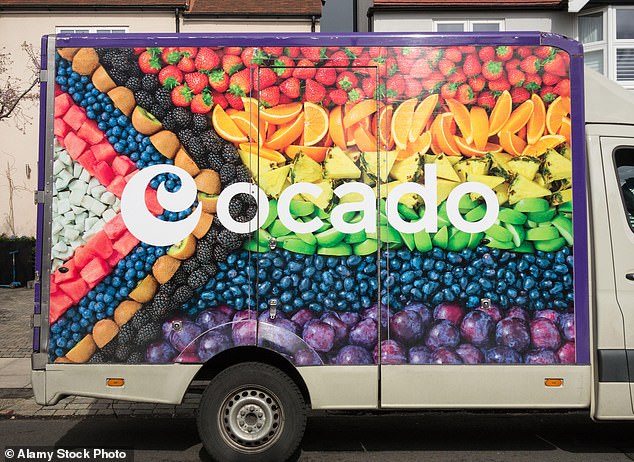 Growth: Ocado was crowned the fastest growing grocer for the third consecutive month
