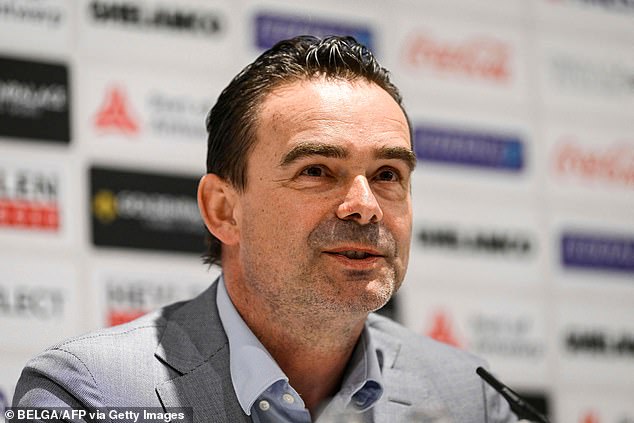 Overmars apologised after the messaging scandal and said it had a major impact on his private life