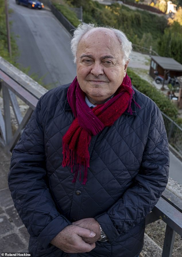 Retired prosecutor Giuliano Mignini in Perugia. Some 14 years have passed since the trial