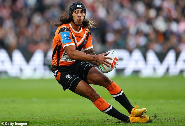 Jarome Luai (pictured) did not take part in the NRL finals series this year for the first time since 2019 after leaving the Panthers